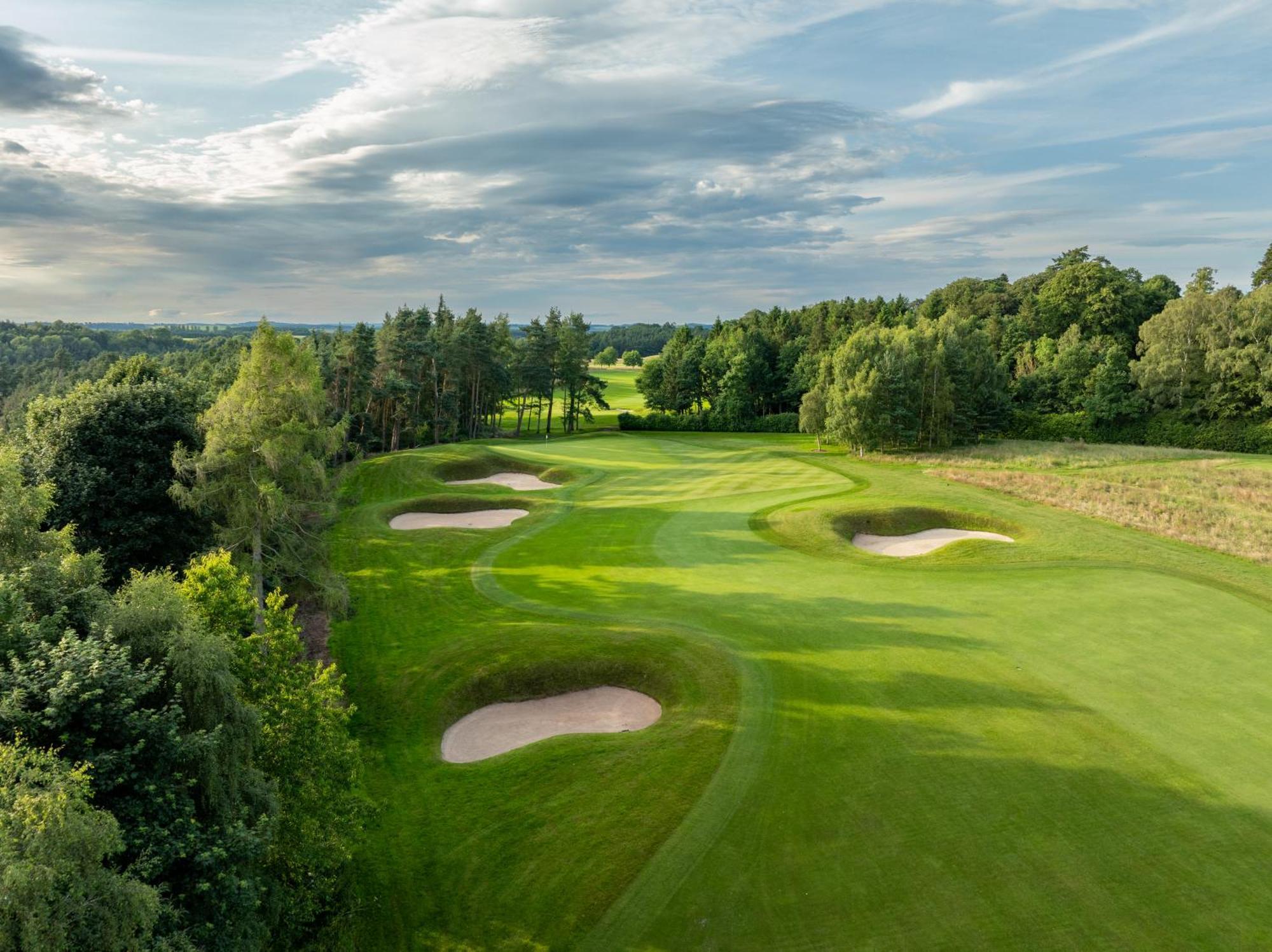 Schloss Roxburghe, Part Of Destination By Hyatt Exteriér fotografie The 18th hole at The Belfry