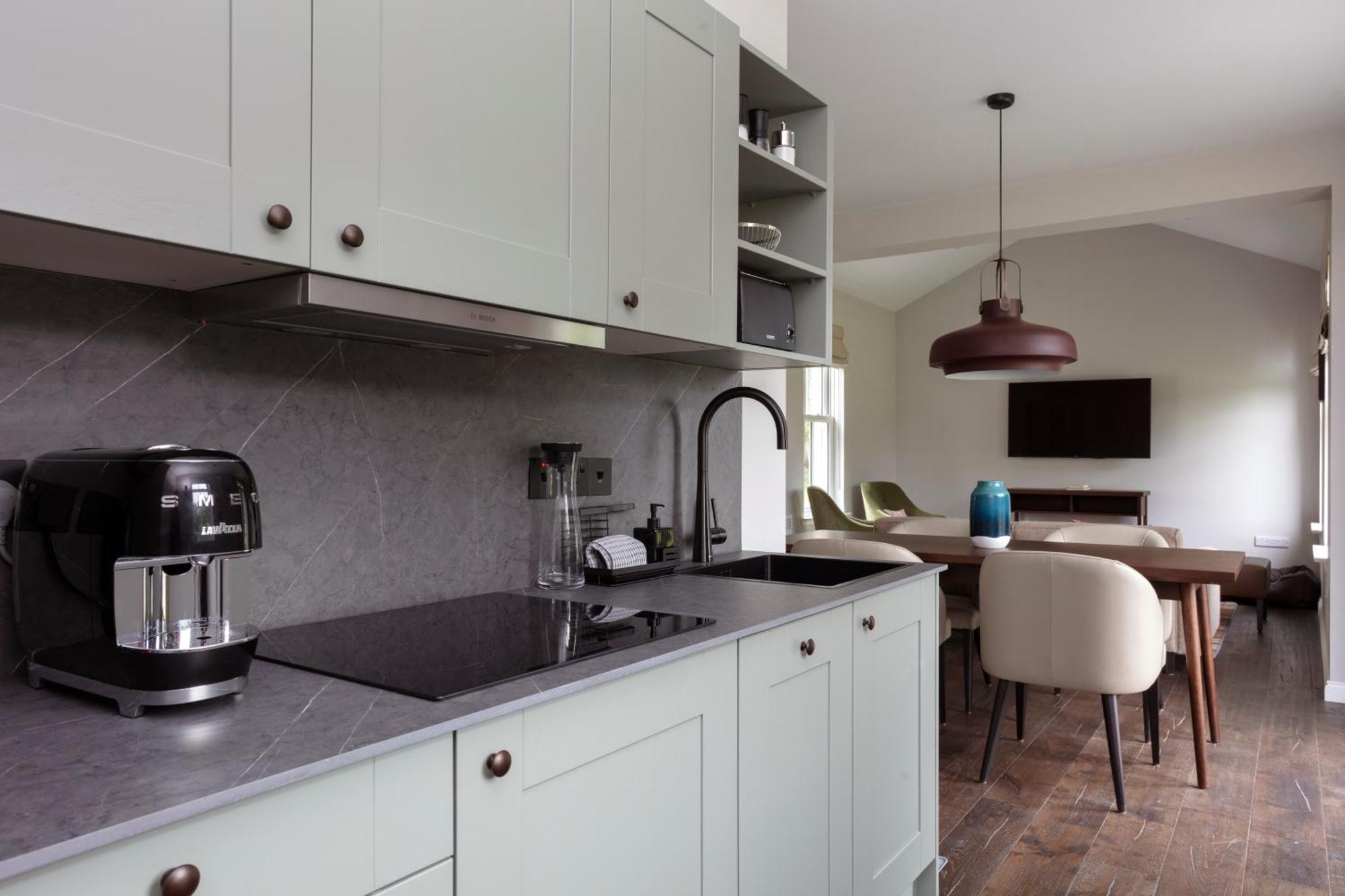 Schloss Roxburghe, Part Of Destination By Hyatt Exteriér fotografie A kitchen with a single-control tap