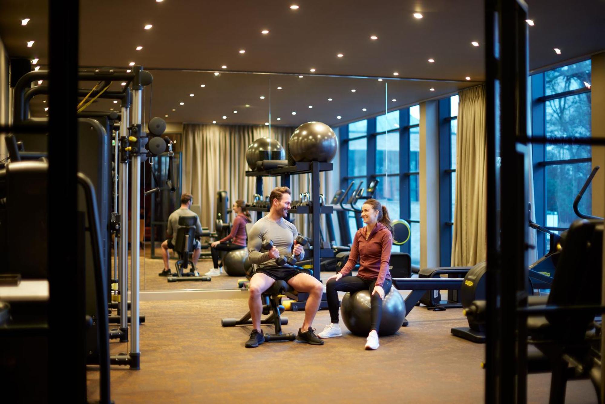 Schloss Roxburghe, Part Of Destination By Hyatt Exteriér fotografie The gym at the hotel